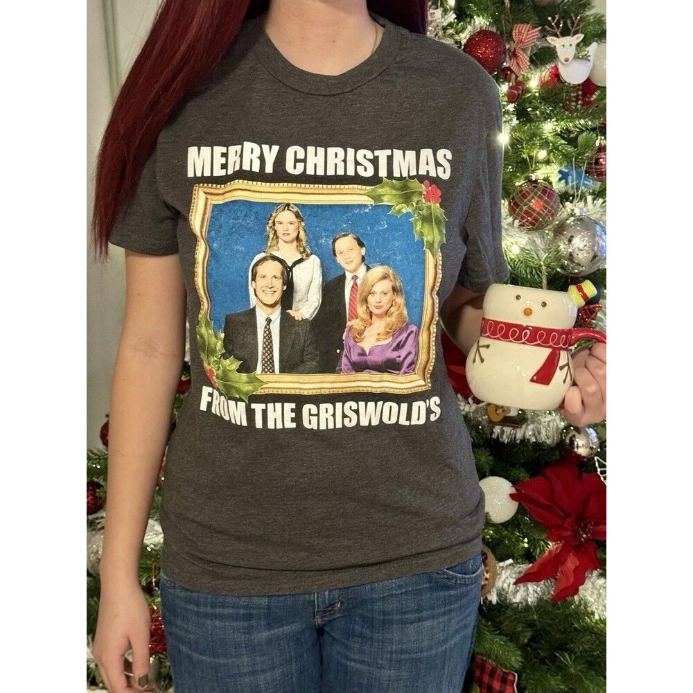 Merry Christmas From The Griswold's Graphic Tee T-shirt Holiday Movie Shirt